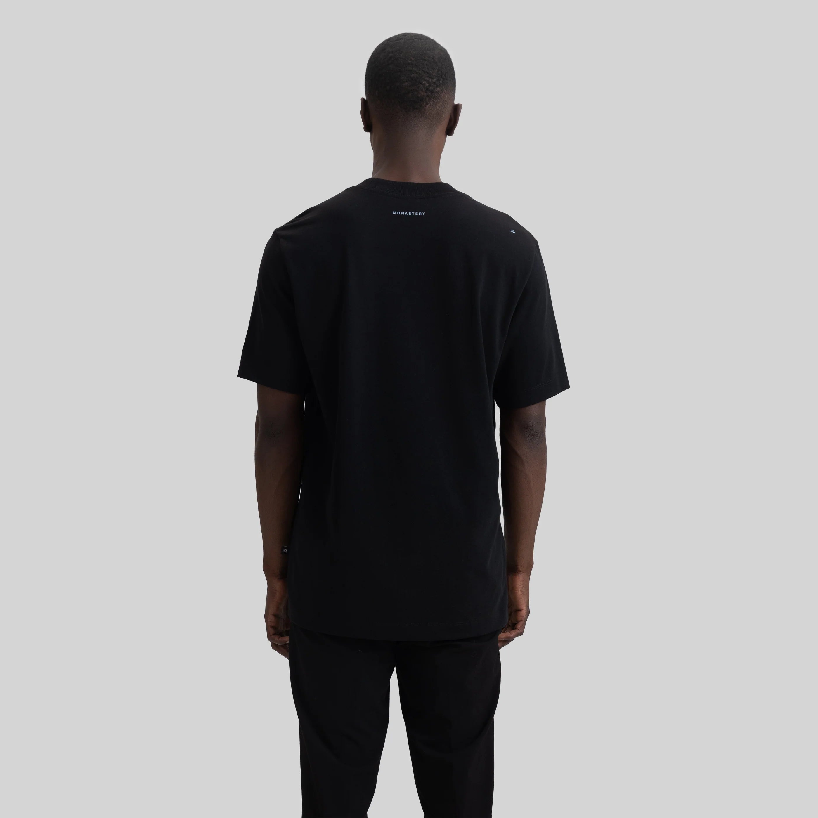 MONASTERY VANTAGE T-SHIRT BLACK