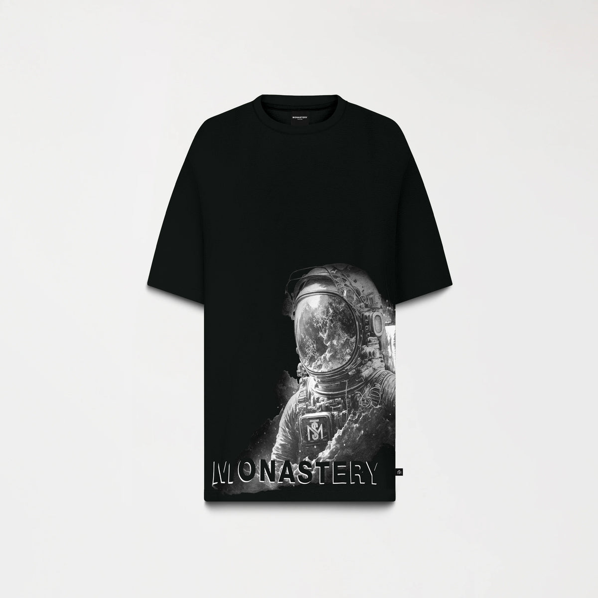 MONASTERY VENTURE T-SHIRT OVERSIZED MEN BLACK