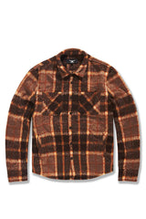 LEGACY GRAFFITI SHIRT JACKET 2562 38 BROWN