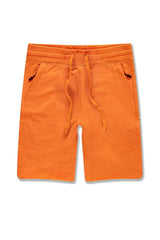 JORDAN CRAIG  OG PALMA FRENCH TERRY SHORTS 8460S ORANGE