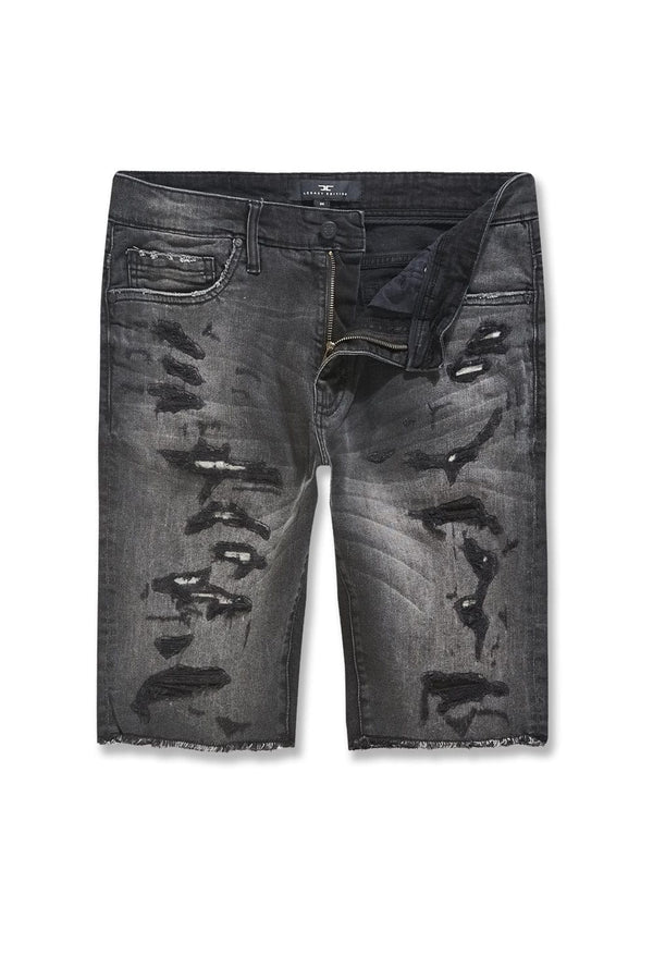 LEGACY EDITION OG - Arlington Denim Shorts J3220S Black Shadow