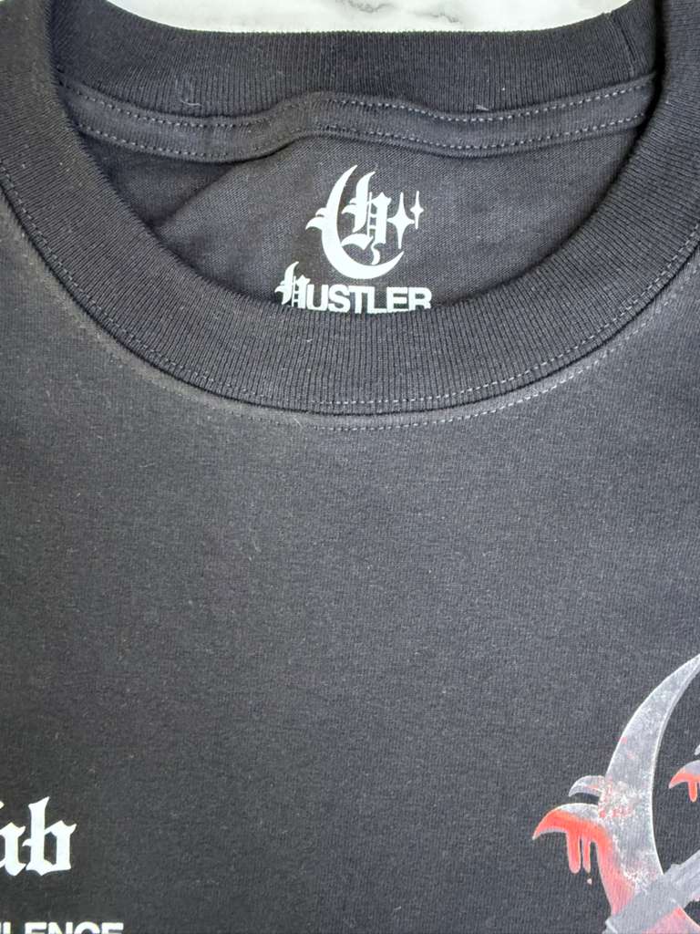 HUSTLER COUNTRY CLUB T-SHIST AK Drip Club (AK Drip Club) WHITE, BLACK