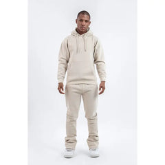 Stylo Cream Stacked Flare Sweatsuit