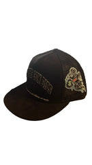 REYESF HAT SIEMPRE CON DIOS BLACK/WHITE V2