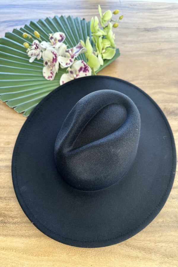 Sombrero fedora de fieltro vegano en colores jaspeados