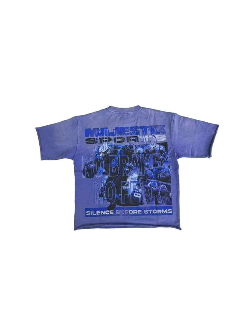 MAJESTY MEN'S GARMENT DYED F.TERRY DTG SS TEE (FT2606)