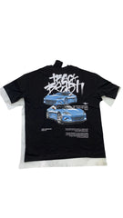 RING GANG TRACK OVZ TEE, (HD05) BLACK