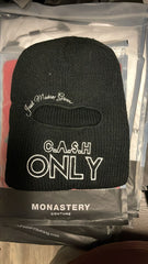 CASH ONLY BALACLAVA 100035 BLACK AND RED