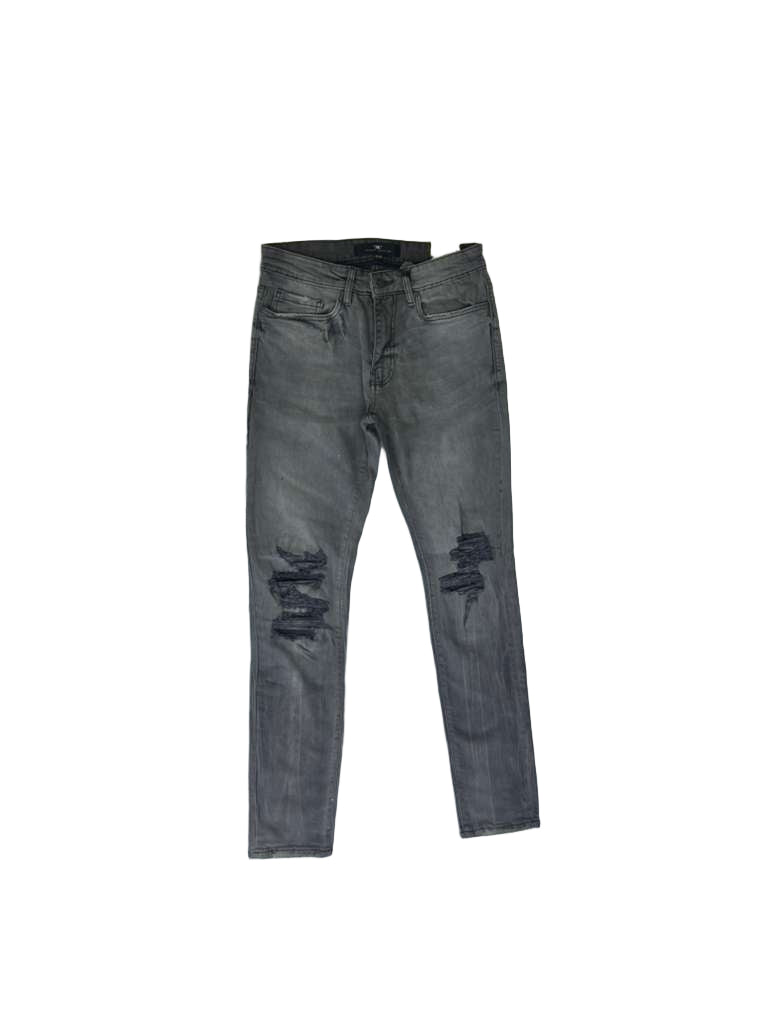 LEGACY EDITION SHREDS ON KNEES JS2294 SMOKED GREY PANTS