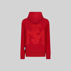 MONASTERY CASANDRO RED HOODIE 1400904338