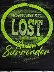 PARADISE LOST T-SHIRT BOWL TEE (PL00772) BLACK/GREEN