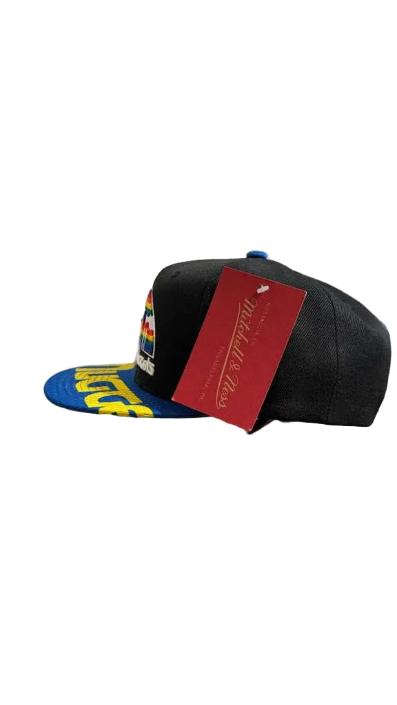 MITCHELL & NESS NBA SNAPBACK NUGGETS MM19455 BLACK/ROYAL