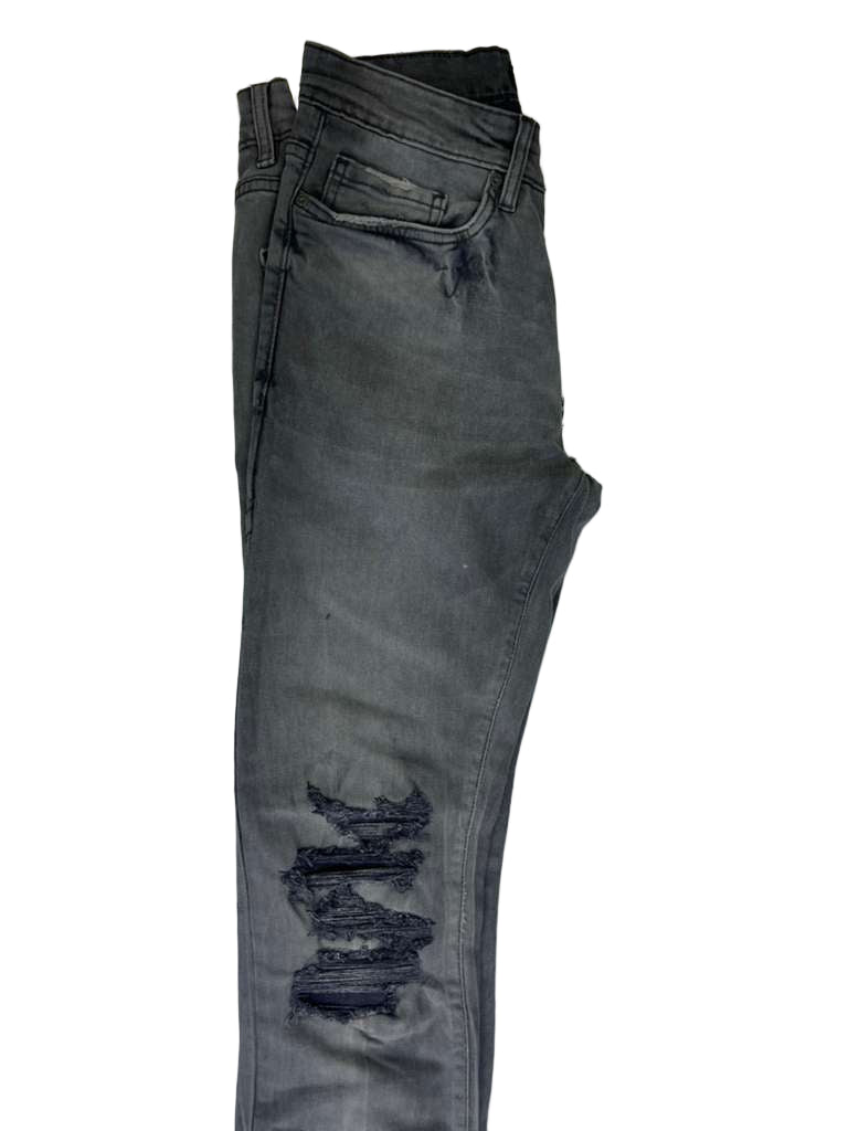 LEGACY EDITION SHREDS ON KNEES JS2294 SMOKED GREY PANTS