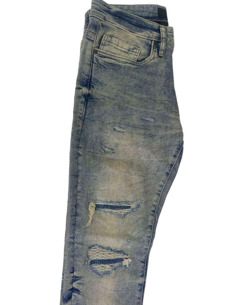 LEGACY EDITION RIP AND REPAIR SEAN FIT CREAM WASH JS5220R PANTS