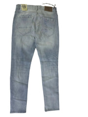 LEGACY EDITION JEANS W SHREDS KS SKY BLUE JS2312