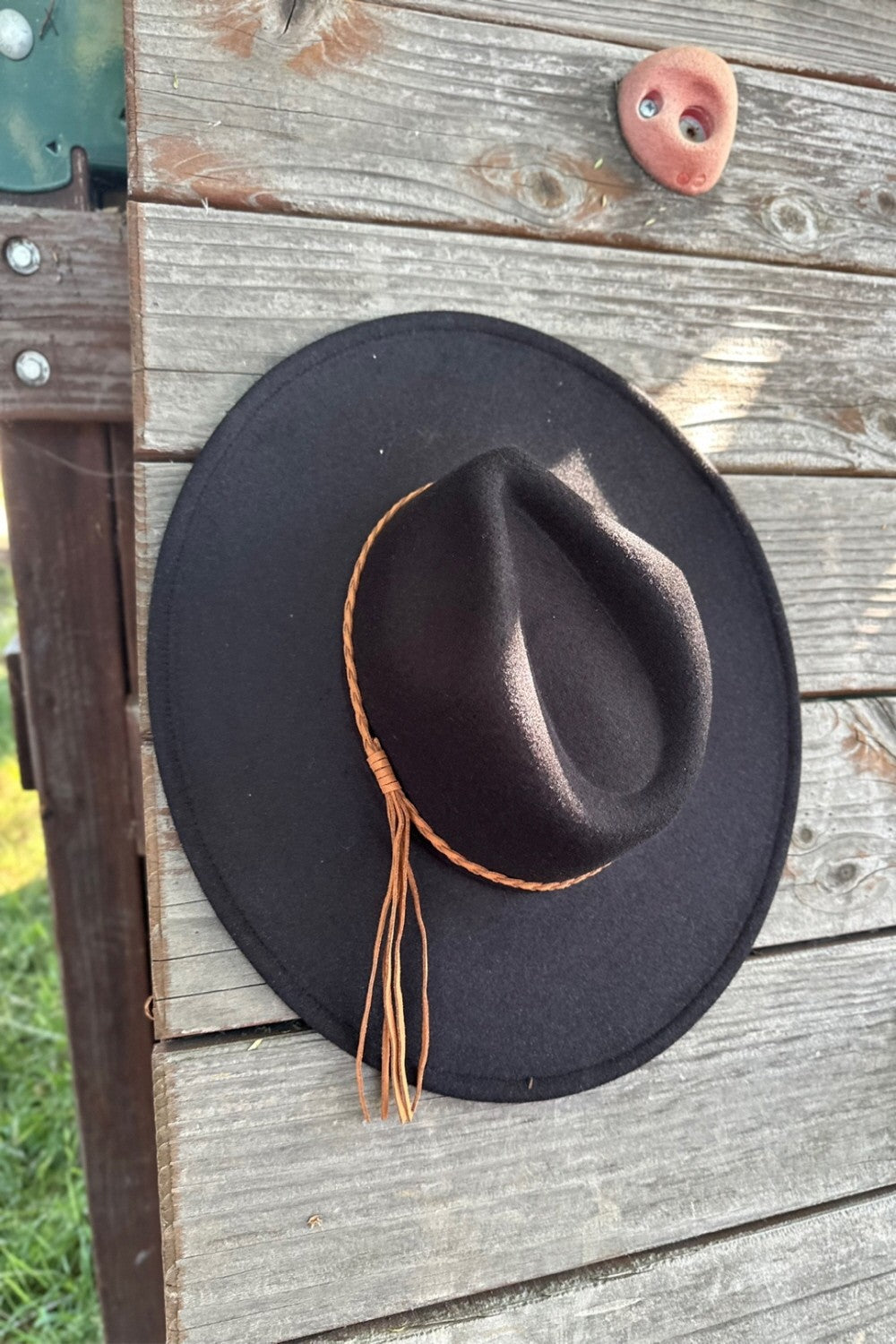 Sombrero fedora de fieltro vegano en colores jaspeados