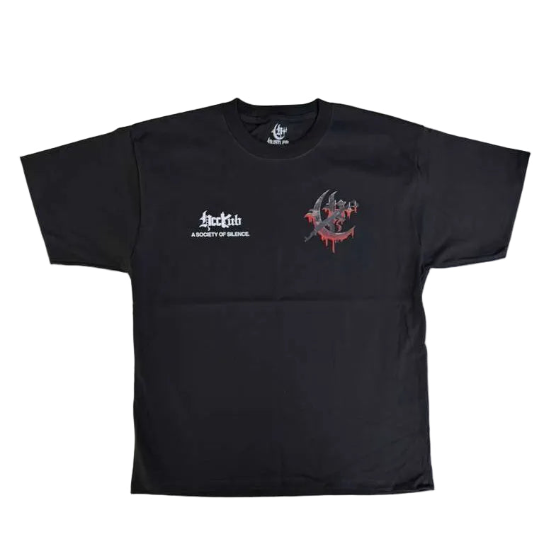 HUSTLER COUNTRY CLUB T-SHIST AK Drip Club (AK Drip Club) WHITE, BLACK