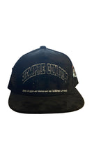 REYESF HAT SIEMPRE CON DIOS BLACK/WHITE V2