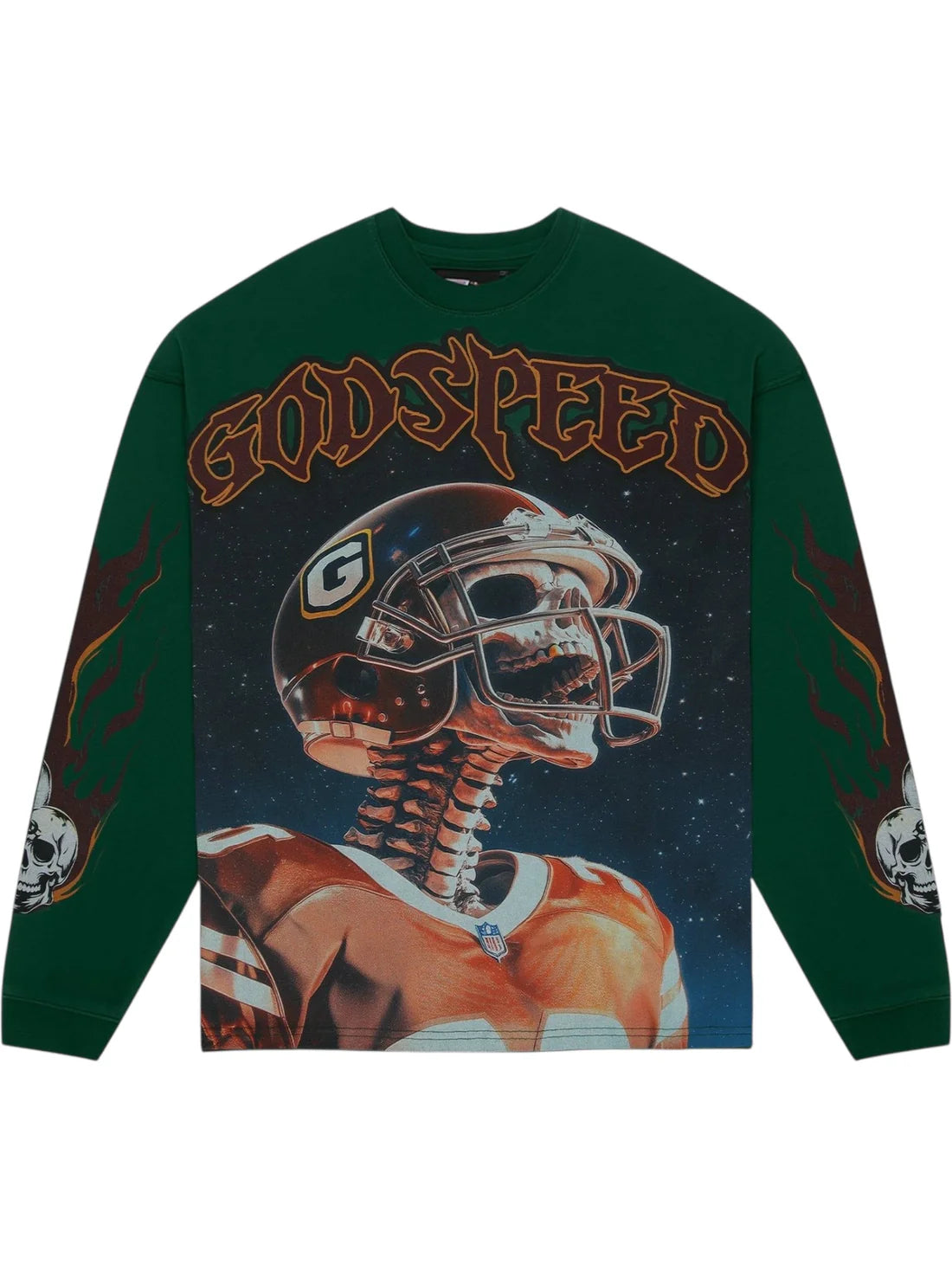 Godspeed Morale LS T-shirt (Green)