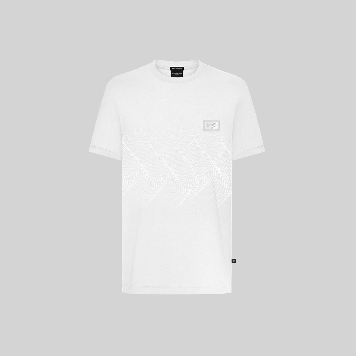 MONASTERY HELUM WHITE T-SHIRT