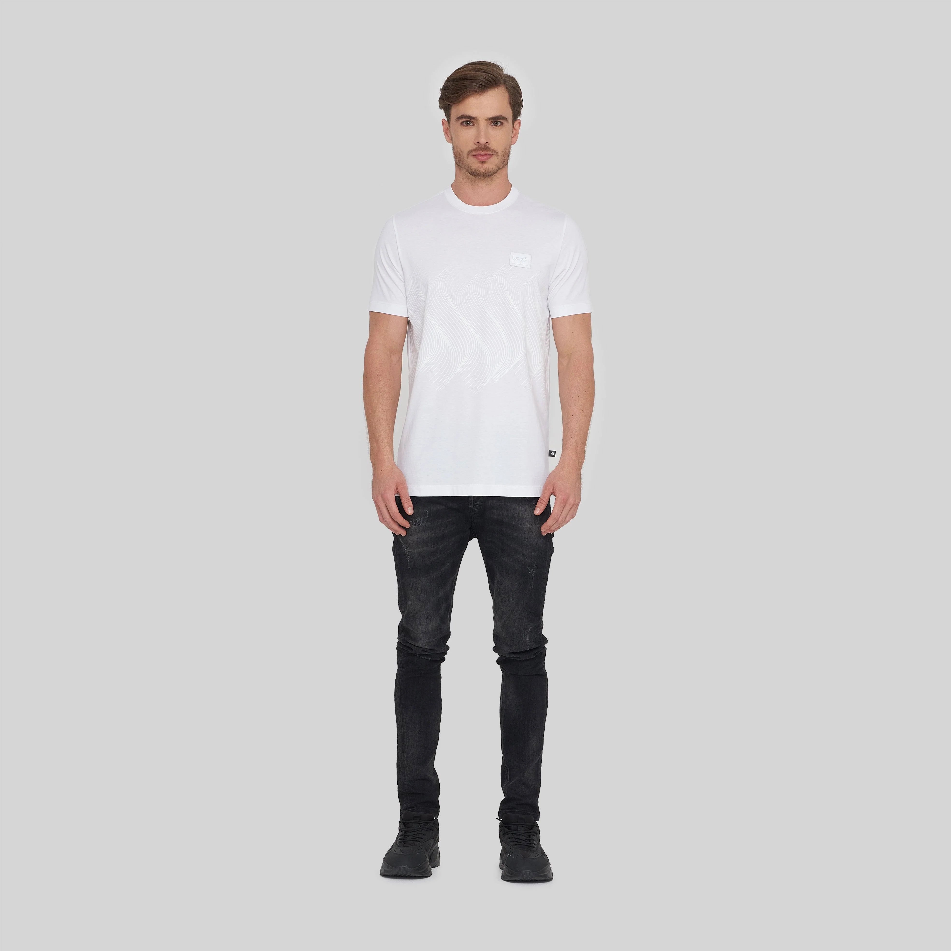 MONASTERY HELUM WHITE T-SHIRT