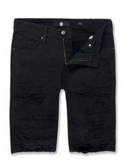 Jordan Craig Shredded Denim Jet Black J3186SA