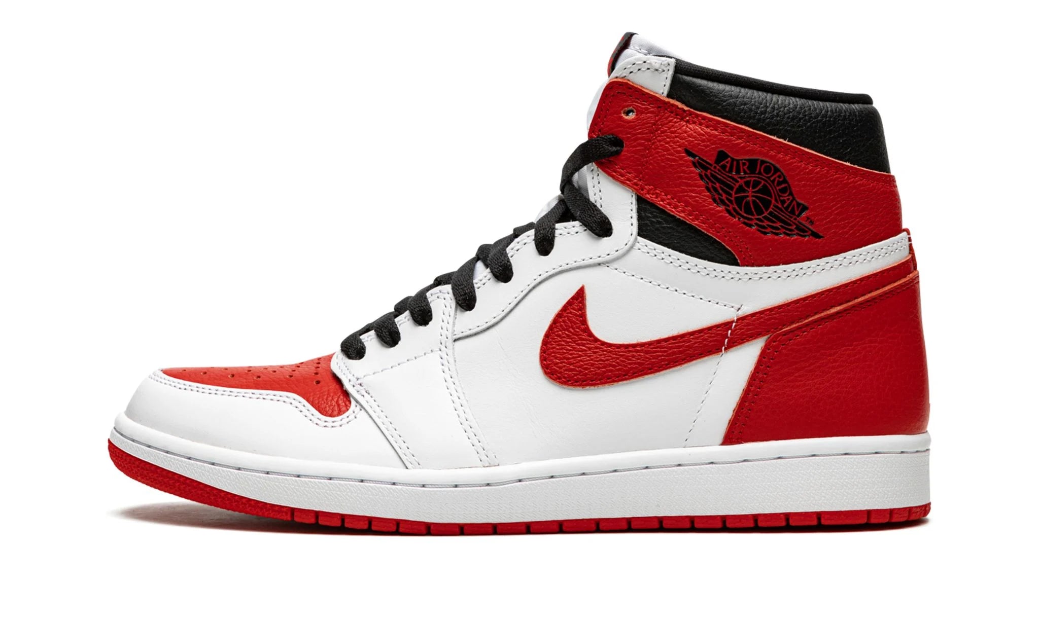 AIR JORDAN 1 RETRO HIGH 555088161 575441161 BLANCO/ROJO UNIVERSITARIO-NEGRO