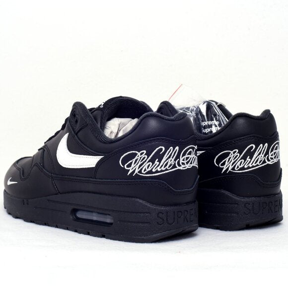 Nike Air Max 1 '87 SP Supreme Triple Black White HF8813001