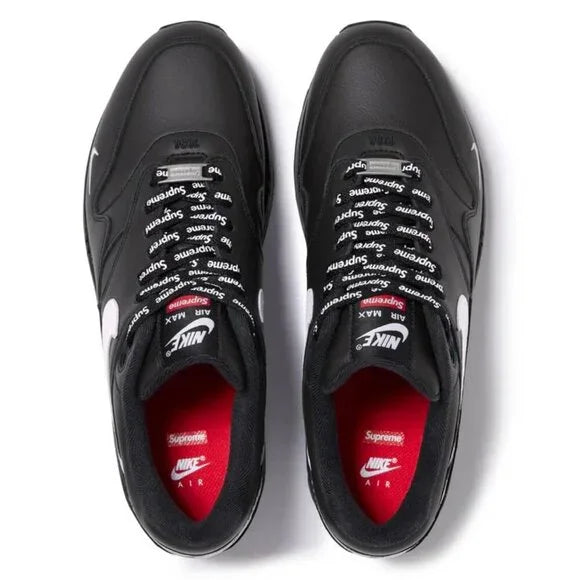 Nike Air Max 1 '87 SP Supreme Triple Black White HF8813001
