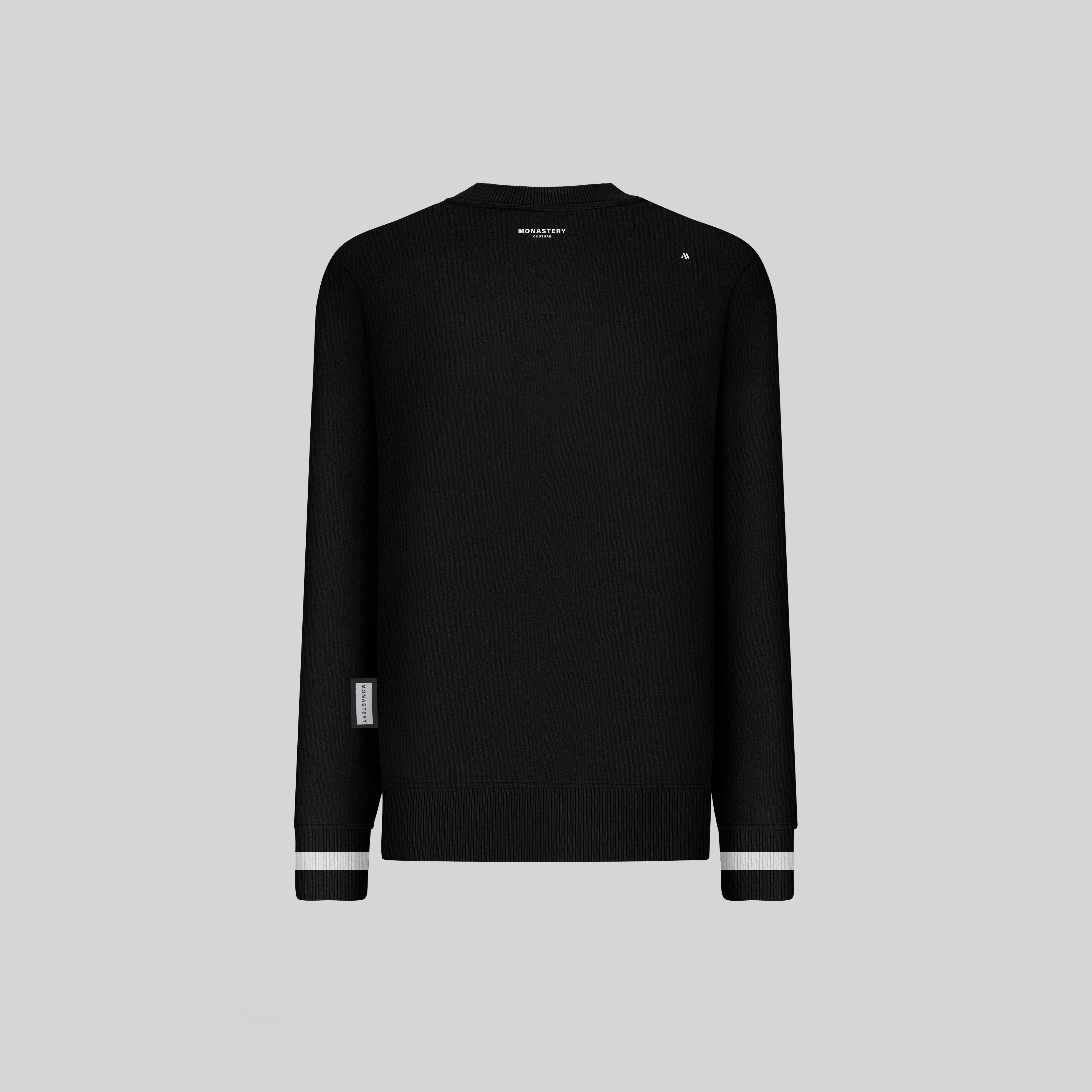 MONASTERY MILETO BLACK SWEATSHIRT  1500903142