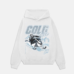 OUTRANK Cold As Ice Hoodie- White QS675H