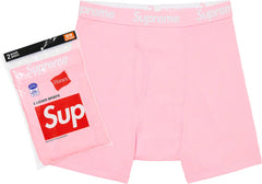 SUPREME BOXER PINK FW21A59