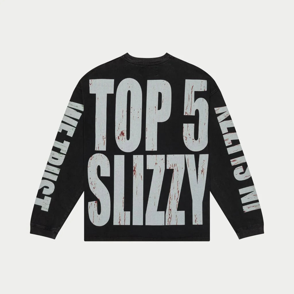 Godspeed Top 5 Slizzy LS (Black Wash) BOOM