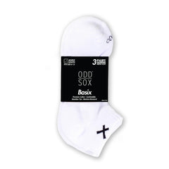 Basix Ankle White 3 Pack BSXANWHT3