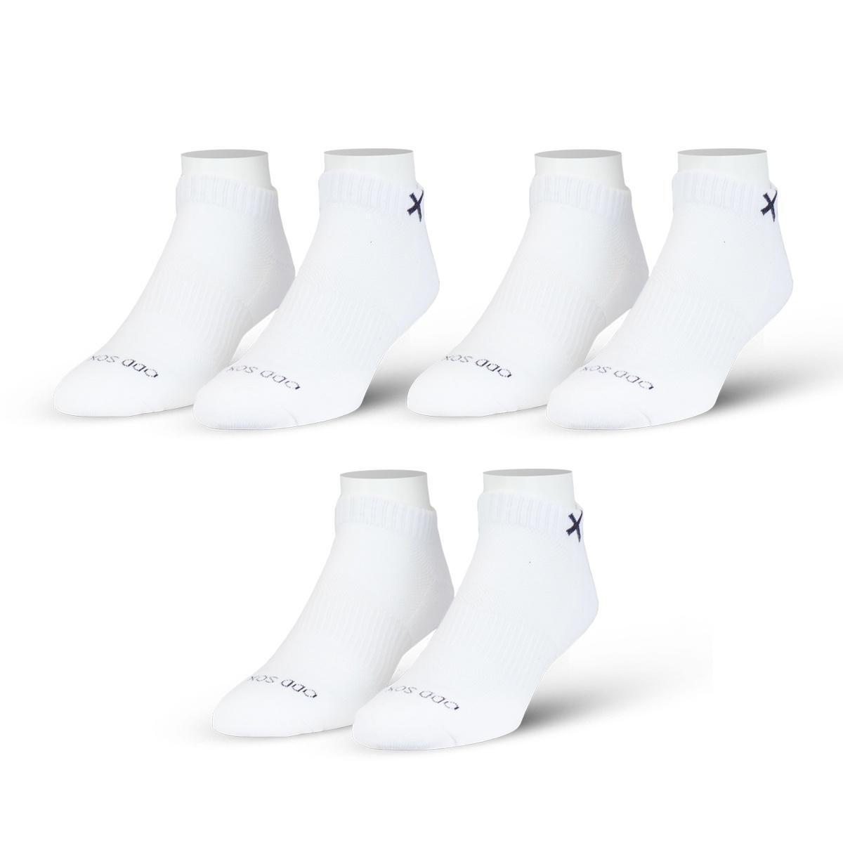 Basix Ankle White 3 Pack BSXANWHT3