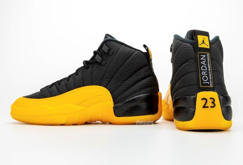 JORDAN 12 RETRO BLK/YEL 130690070