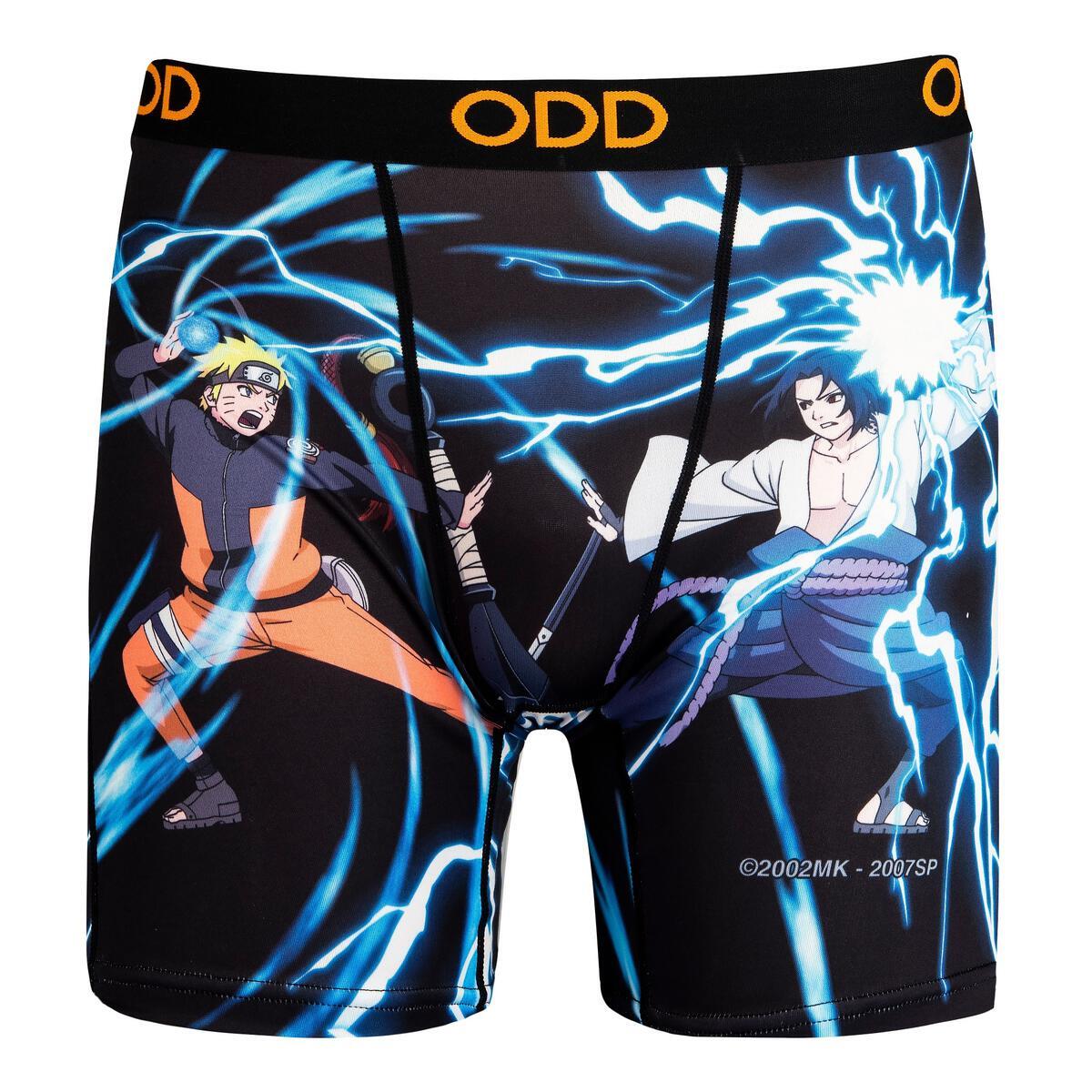 Naruto Vs Sasuke - Mens Boxer Briefs (XU10193MBB)