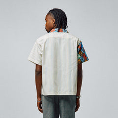 Passport Striped Shirt Tan SPRING2347-1