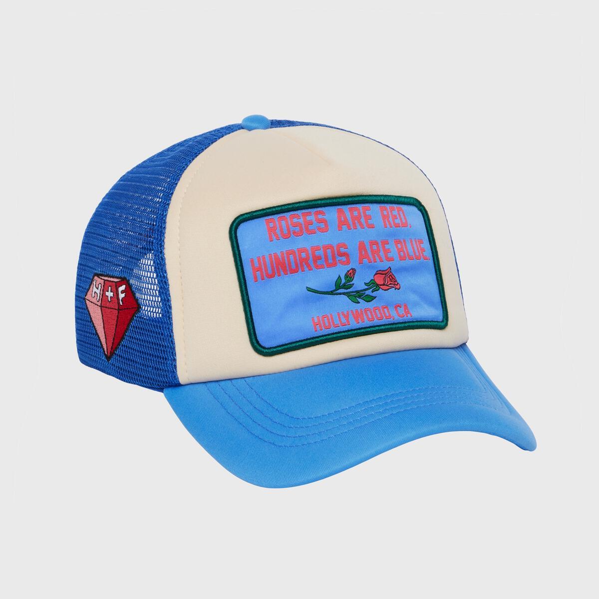 Poetry Trucker Hat Blue HFSS2022132-2