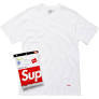 Paquete de 3 camisetas sin etiqueta Supreme®/Hanes® Blanco